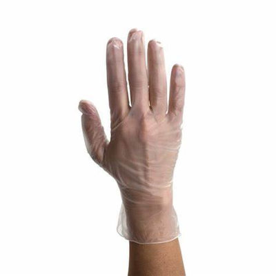 IMPERIAL MED- VINYL PW FREE RUBBER GLOVES